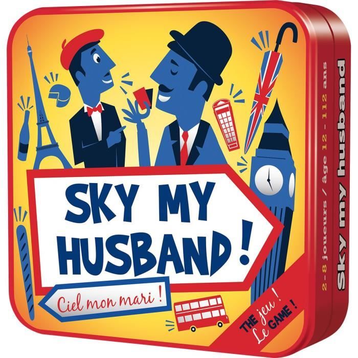 Cocktail Games | Sky My Husband! The Game/Ciel mon mari ! Le jeu | Jeu de société | À partir de 12 ans | 2 à 8 joueurs | 20 minutes