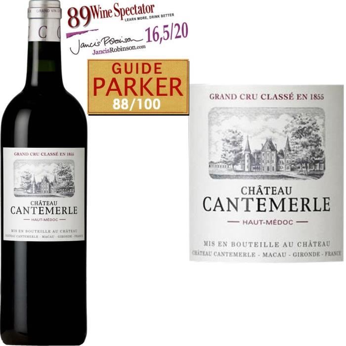 Château Cantemerle 2012 Haut Médoc -Vin rouge de Bordeaux