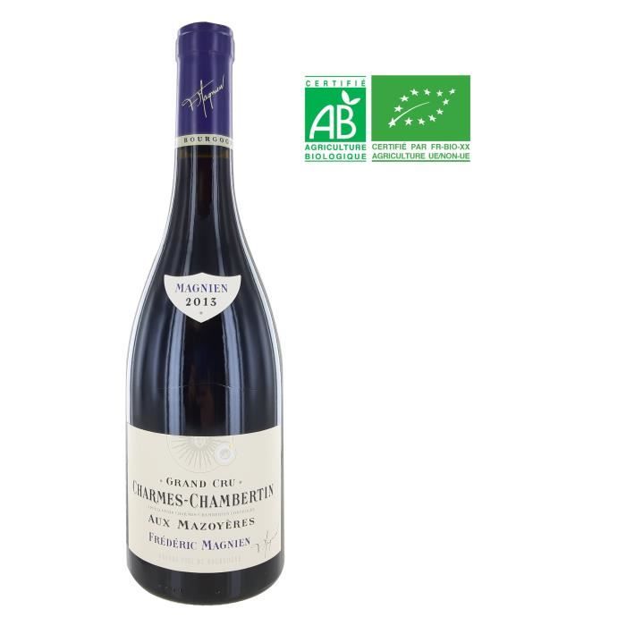 Frédéric Magnien 2013 Charmes Chambertin Grand Cru Aux Mazoyères - Vin rouge de Bourgogne - Bio
