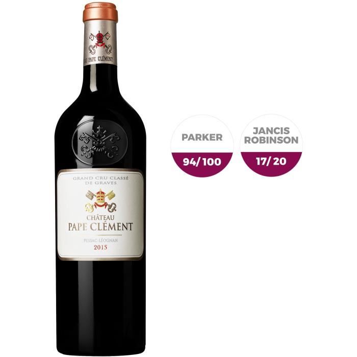 Château Pape Clément 2015 Pessac Léognan Grand Cru - Vin rouge de Bordeaux