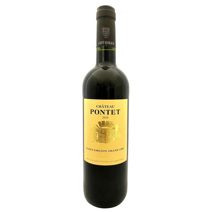 Château Pontet 2018 Saint-Emilion Grand Cru - Vin rouge de Bordeaux