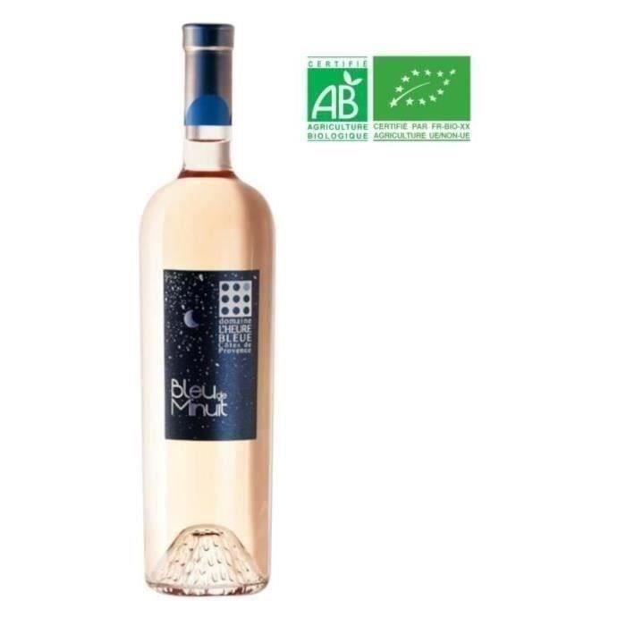 Domaine L'Heure Bleue Bleu de Nuit 2021 Côtes de Provence -bio- Vin rosé de Provence