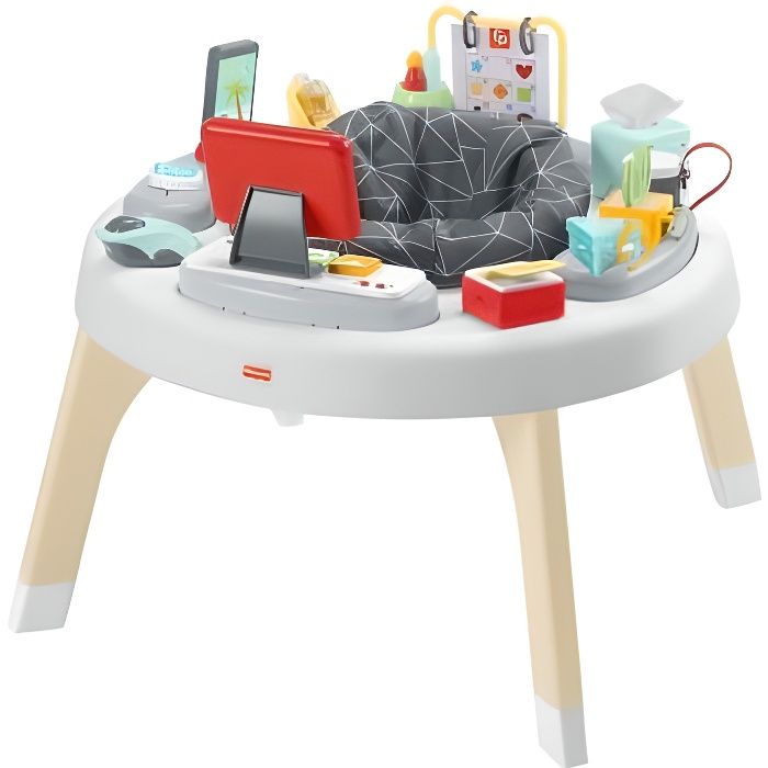 Fisher-Price - Centre d’Activités 2 en 1 Bébé travaille - Eveil bébé