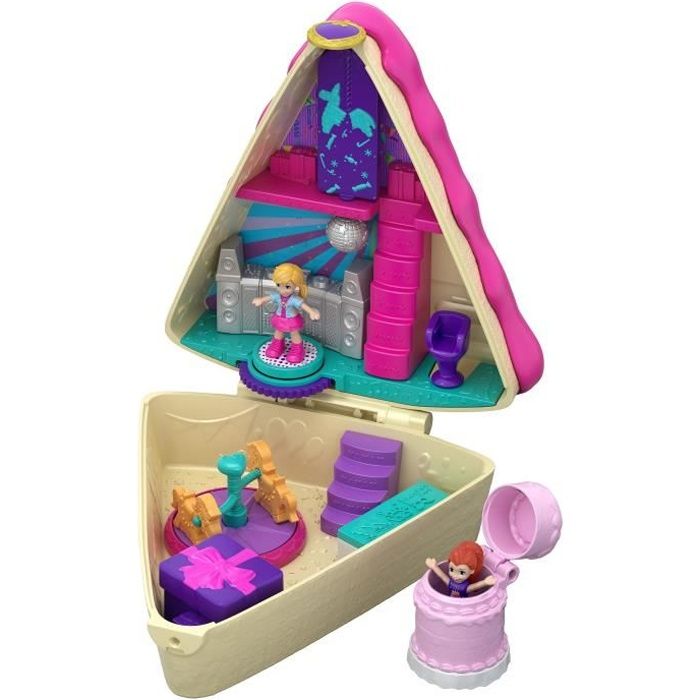 POLLY POCKET Coffret Univers Gâteau d'Anniversaire