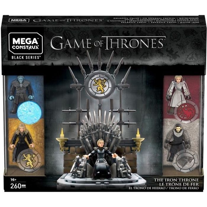 MEGA CONSTRUX Game of Thrones Le Trône de Fer - 260 pièces