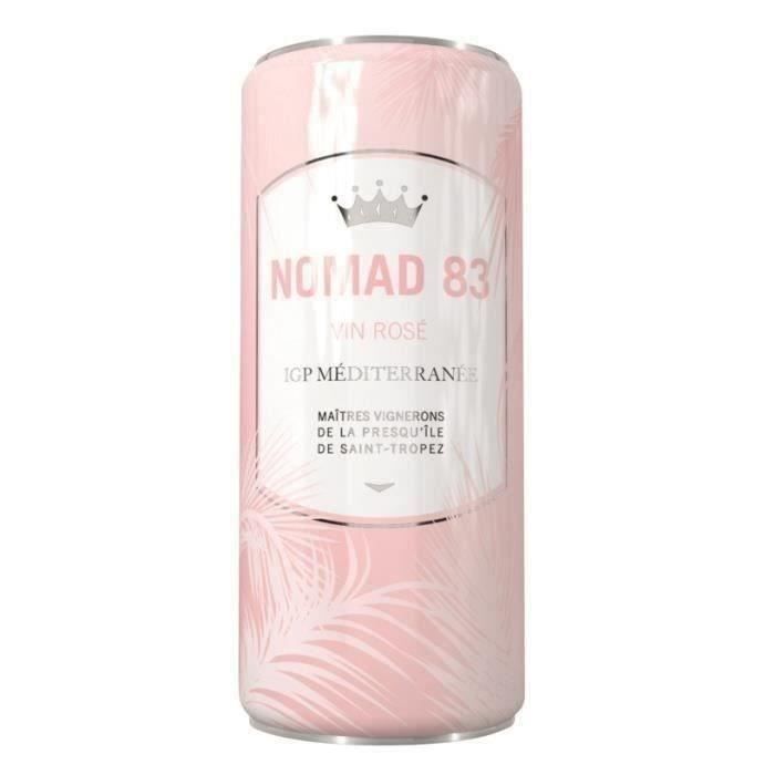 Nomad 83 2021 Méditerranée - Vin rosé de Provence - Canette de 25 cl