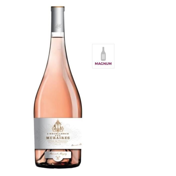 Magnum Bernard Magrez -Excellence des Muraires- 2015 Côtes de Provence - Vin rosé de Provence