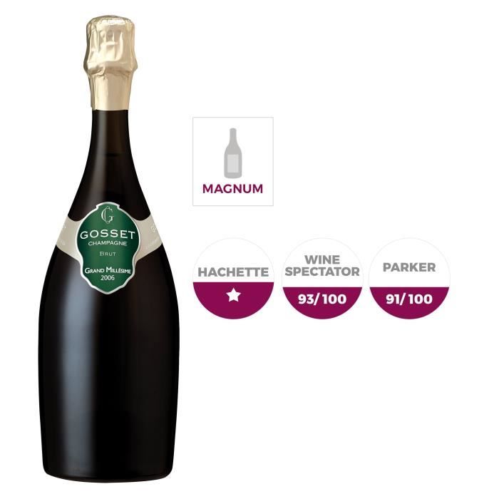 Champagne Gosset Millésimé 2006 Brut - Magnum 1,5L