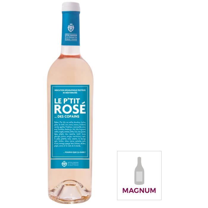 Magnum Le P'tit Rosé des Copains IGP Méditerranée - Vin rosé