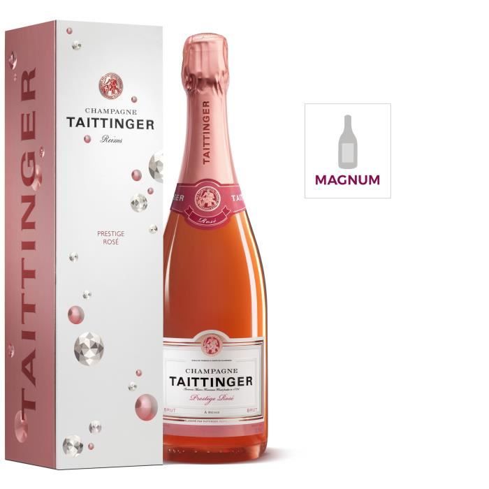 Champagne Taittinger Prestige Rosé avec étui - Magnum 1,5 L