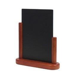 Ardoises de table finition acajou Securit - 20 x 15 cm