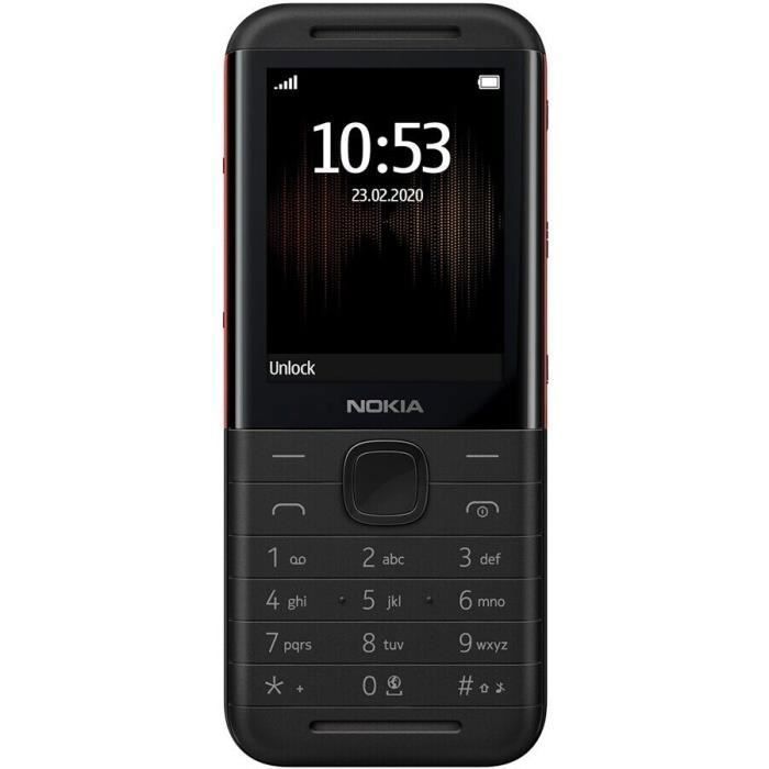 NOKIA 5310 Téléphone portable - 16 Mo - Noir et rouge