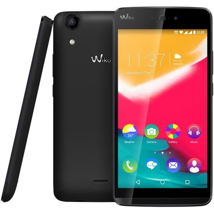 Wiko Rainbow Jam 4G Noir