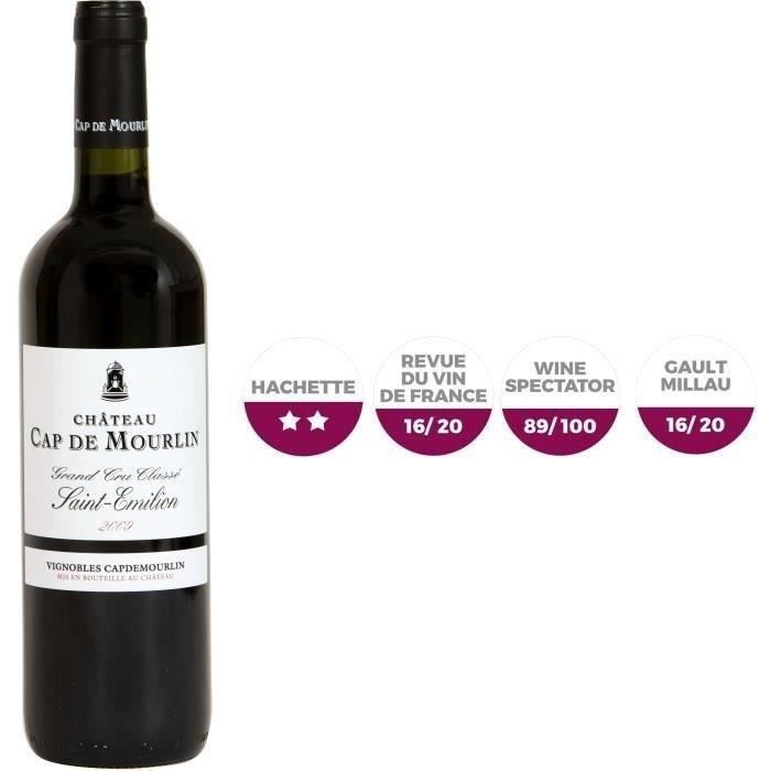 Château Cap de Mourlin 2009 Saint-Emilion Grand Cru - Vin rouge de Bordeaux