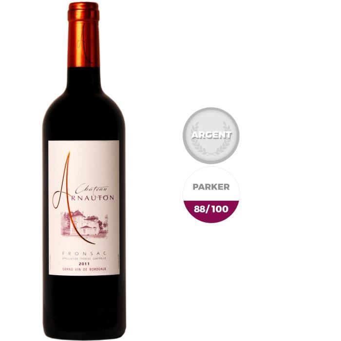 Château Arnauton AOC Fronsac 2011 - Vin rouge