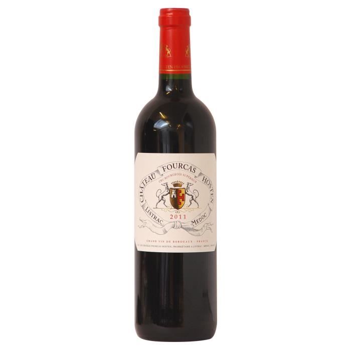 CHÂTEAU FOURCAS 2011 Hosten Listrac Vin de bordeaux - Rouge - 75 cl