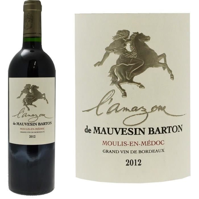 L'Amazone de Mauvesin Barton 2012 Moulis-En-Médoc - Vin rouge de Bordeaux