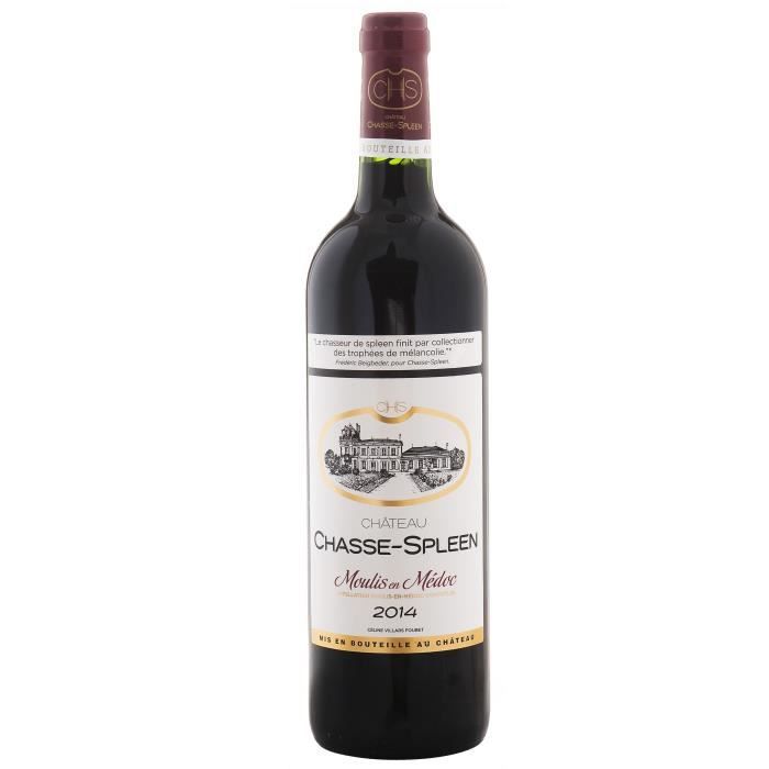 Château Chasse Spleen Moulis Grand Vin de Bordeaux 2014 - Vin rouge