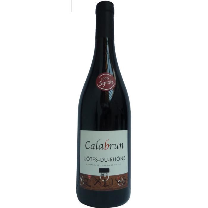 Calabrun 2015 Côtes-du-Rhône - Vin rouge de la Vallée du Rhône