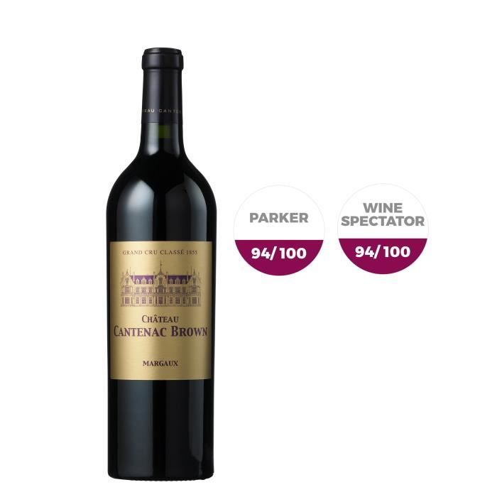 Château Cantenac Brown 2015 Margaux - Vin rouge de Bordeaux