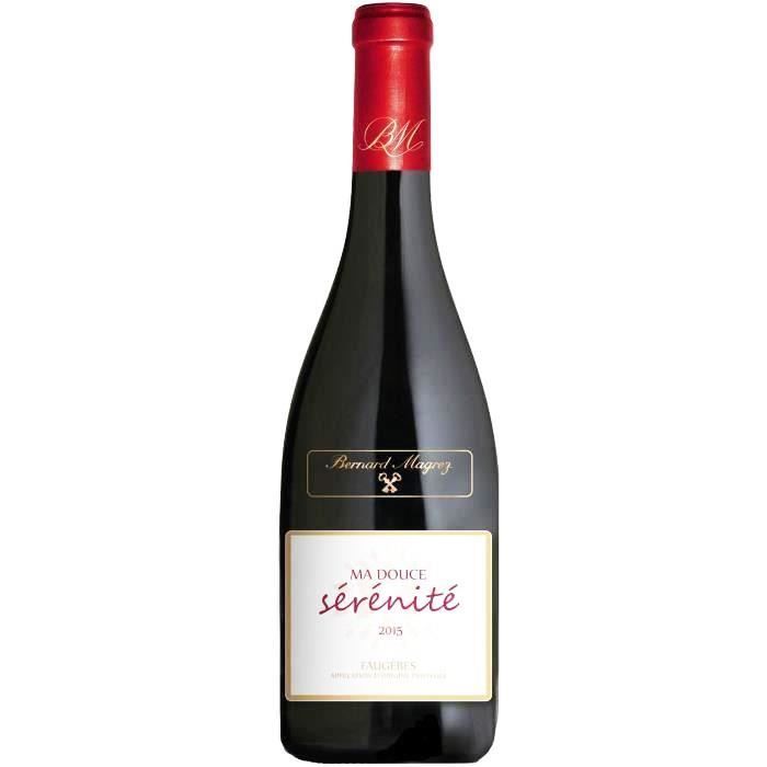 Bernard Magrez Ma douce sérénité 2015 Faugères - Vin rouge du Languedoc Roussillon