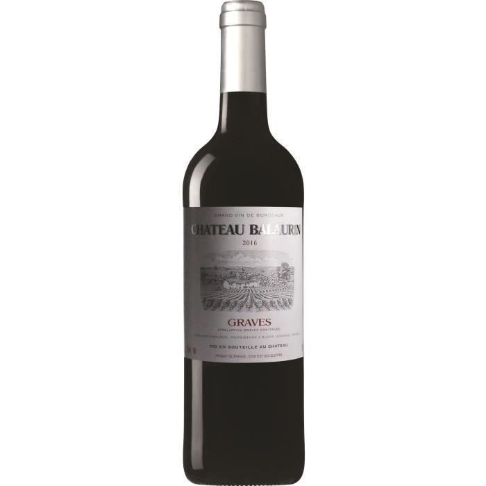 Château Balaurin 2016 Graves - Vin rouge de Bordeaux