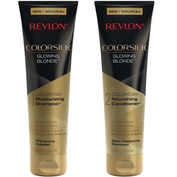 REVLON Duo Cheveux Blonds : Shampoing + Après-shampoing