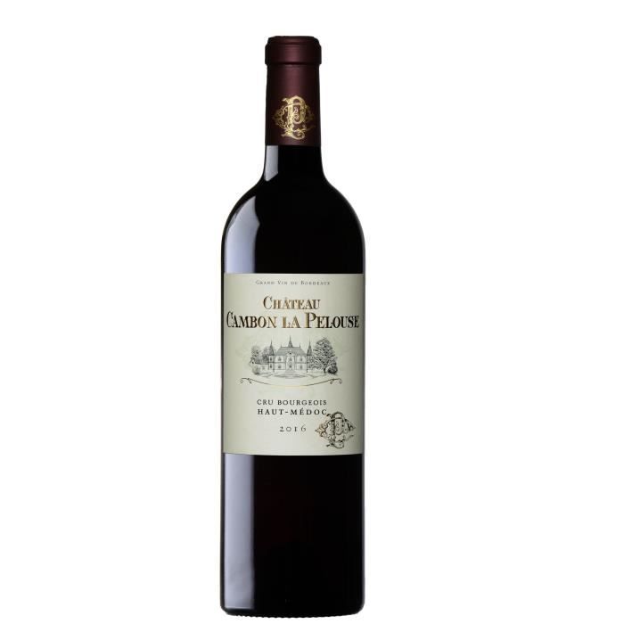 Château Cambon La Pelouse 2016 Haut-Médoc Cru Bourgeois - Vin rouge de Bordeaux