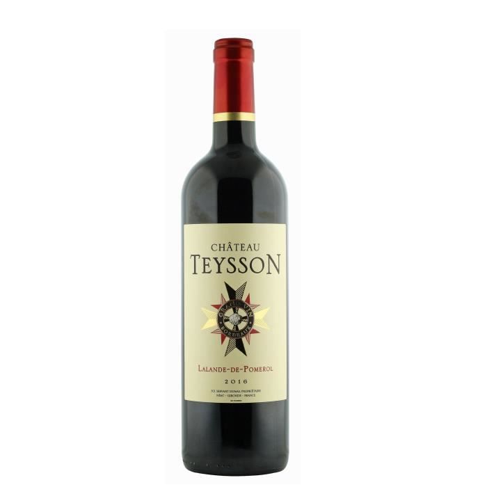 Château teysson 2016 Lalande de Pomerol - Vin Rouge du Bordelais