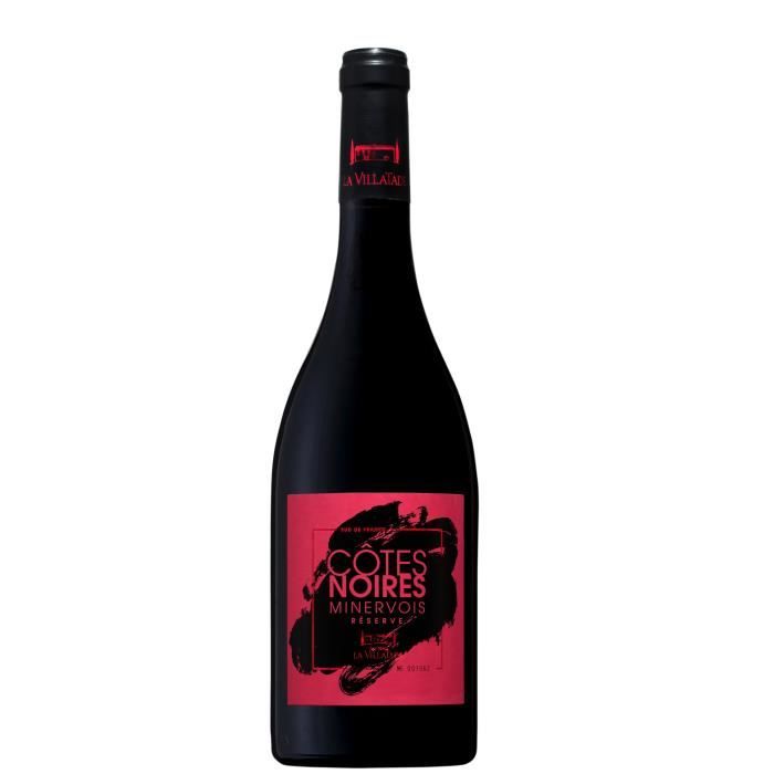 Côtes Noires Réserve 2016 Minervois - Vin rouge du Languedoc-Roussillon