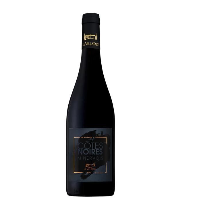 Côtes Noires 2016 Minervois - Vin rouge du Languedoc-Roussillon x1