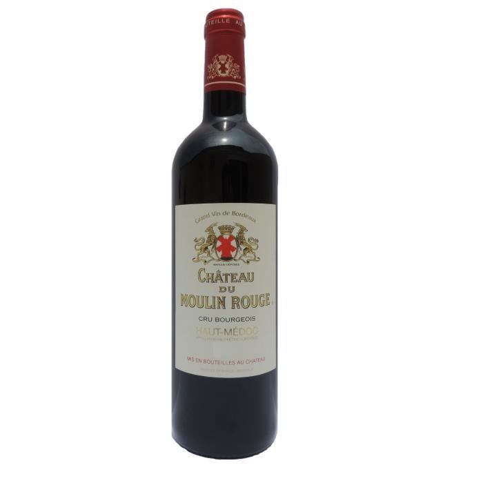 Château DU MOULIN Rouge 2016 Cru BouRougeeois Haut-Médoc - Vin Rouge du Bordelais