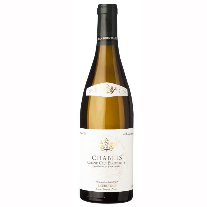 Jean Bouchard Chablis Grand Cru Blanchots Grand Vin de Bourgogne 2006 - Vin blanc