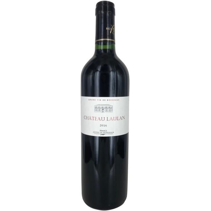 Château Laulan 2016 Francs Côtes de Bordeaux - Vin rouge de Bordeaux