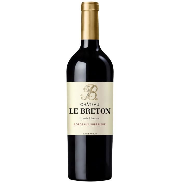 Château Le Breton 2018 Bordeaux Supérieur - Vin rouge de Bordeaux
