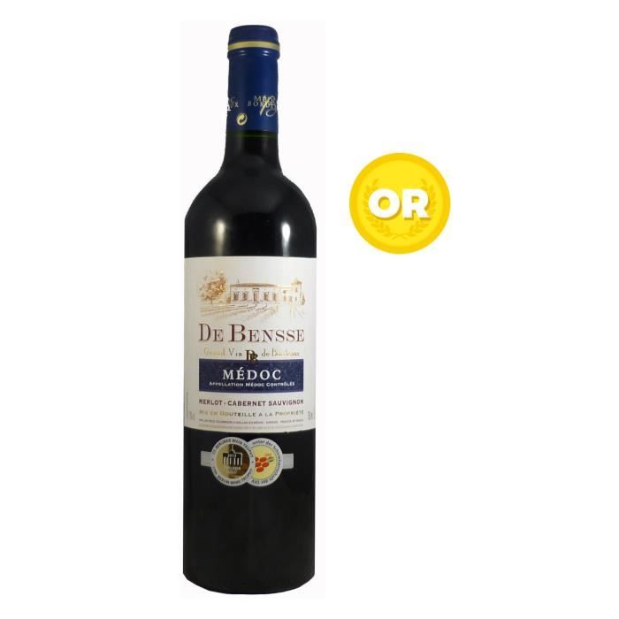 Médoc de Bensse 2016 Médoc - Vin rouge du Bordelais