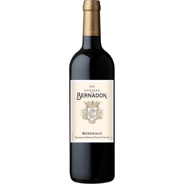 Château De Bernandon 2018 Bordeaux - Vin rouge de Bordeaux
