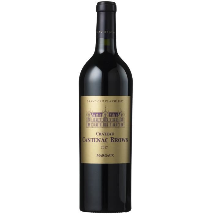 Château Cantenac Brown 2017 Margaux - Vin rouge de Bordeaux