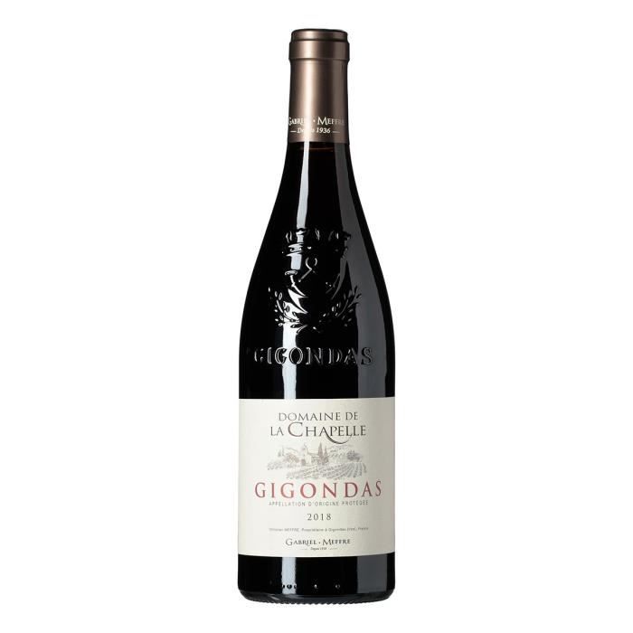 Domaine de la Chapelle 2018 Gigondas -Vin rouge de la Vallée du Rhône
