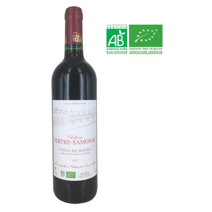Château Tertre-Samonac 2017 Côtes de Bourg - Vin Rouge de Bordeaux - Bio