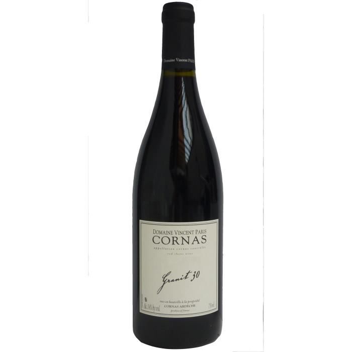 Domaine Vincent Paris Granit 30 2017 Cornas - Vin rouge de la Vallée du Rhône