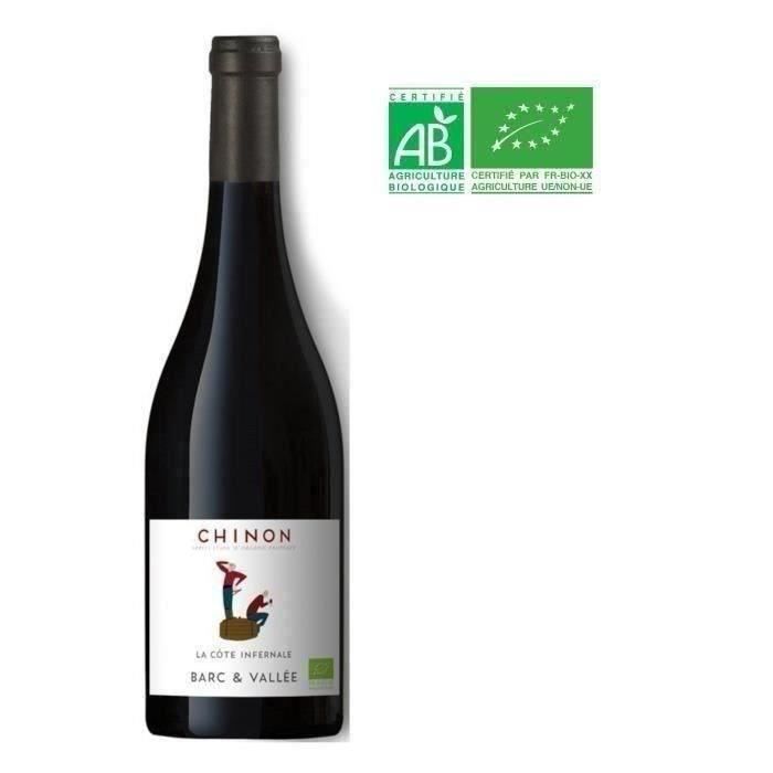 La côte infernale 2020 Chinon - Vin rouge de Loire Bio