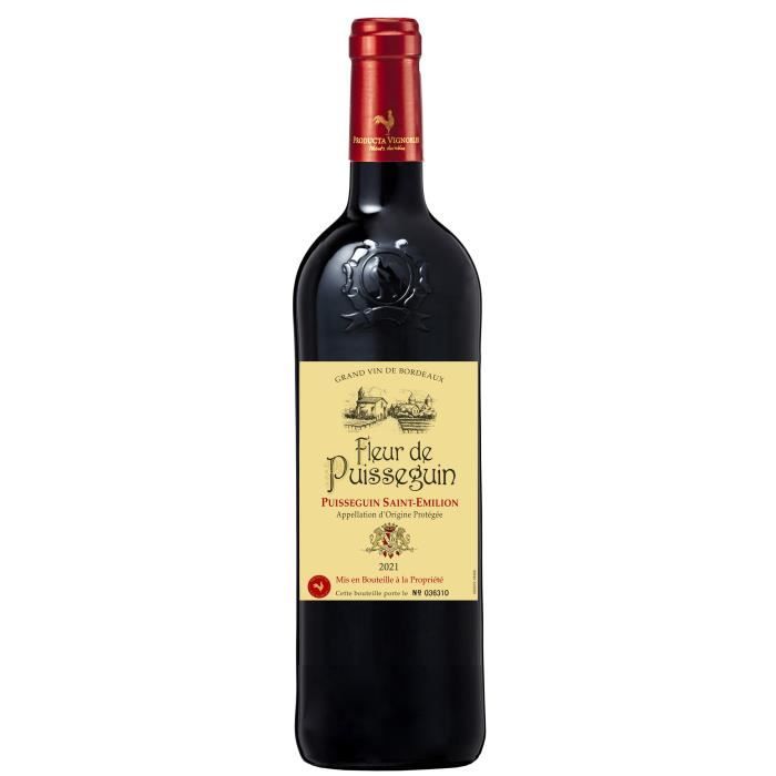 Fleur de Puisseguin 2019 Puisseguin Saint-Emilion - Vin rouge de Bordeaux