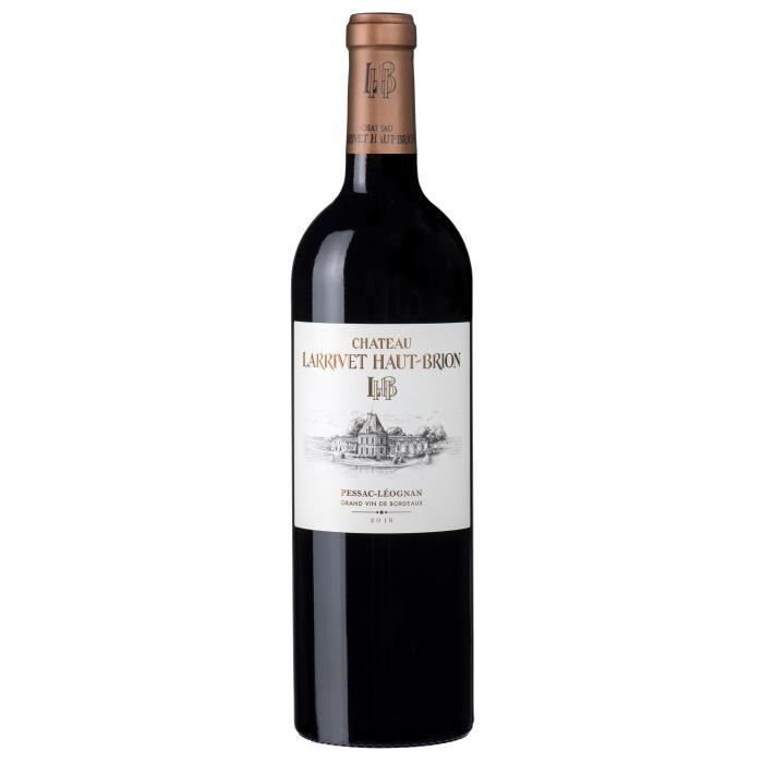 Château Larrivet Haut-Brion 2018 Pessac Léognan - Vin rouge de Bordeaux