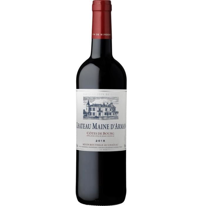 Château Maine d'Arman 2018 Côtes de Bourg - Vin rouge de Bordeaux