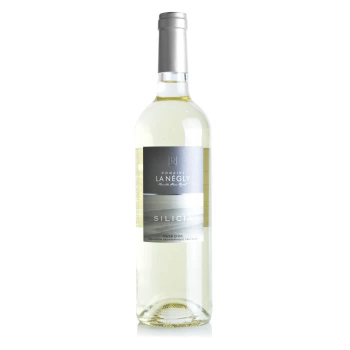 Domaine la Négly-Silicia 2018 IGP Pays d'Oc - Vin blanc du Languedoc Roussillon