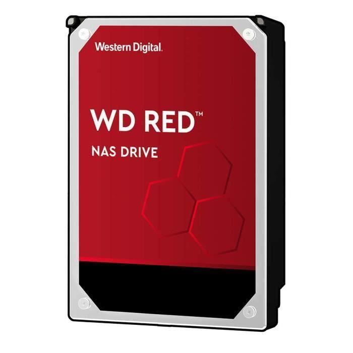 WD Red™ - Disque dur Interne NAS - 2To - 5 400 tr/min - Cache 64MB - 3.5- (WD20EFAX)
