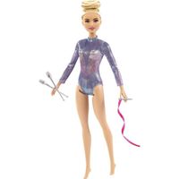 Barbie - Barbie Gymnaste Blonde - Poupée Mannequin