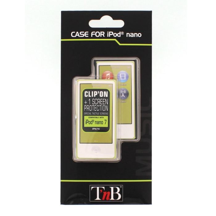 T'nB coque rigide transparente pour iPod Nano 7