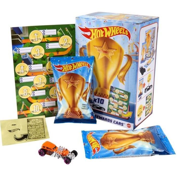 HOT WHEELS Coffret Récompenses Petites Voitures